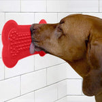 Dog Slow Feeder Suction Cup - Pet Distraction for Bathing, Grooming InfiniteWags 