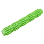 Treat Dispensing Rubber Dog Toy InfiniteWags Green S 