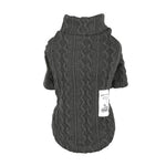Knitted Dog Sweater - 2 Color Options InfiniteWags Black XL 