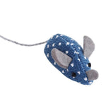Mouse Pet Cat Toy InfiniteWags Blue 