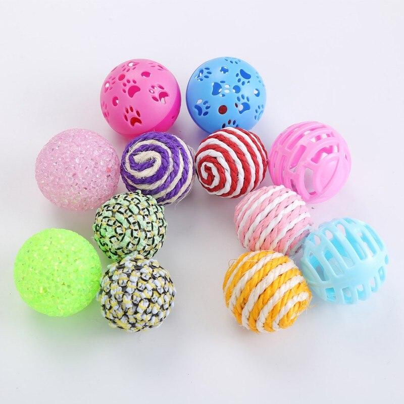 Cat Bell Balls - 6 Pcs Variety Pack - Interactive Toy Balls InfiniteWags 