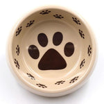 Paw Print Dog Food Bowl - Non-toxic - Anti-slip InfiniteWags 