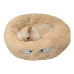Plush Super Soft Pet Bed InfiniteWags Beige 50cm 