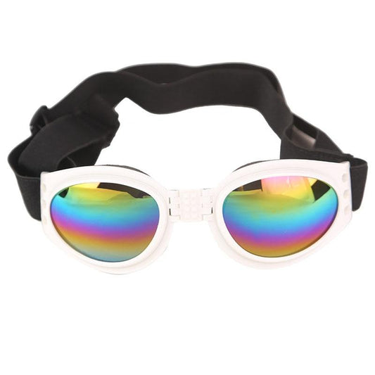 Dog Goggles InfiniteWags White 