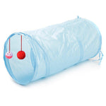 Portable Cat Tunnel InfiniteWags Sky blue 