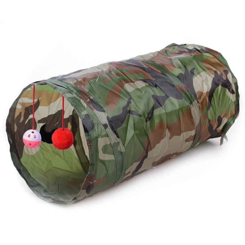 Portable Cat Tunnel InfiniteWags Light green 
