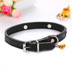 Adjustable Faux Leather Cat Collar InfiniteWags 