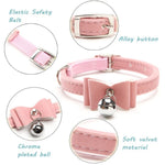 Bow Cat Collar with Bell InfiniteWags 