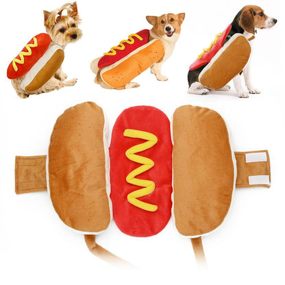 Hot Dog Pet Costume InfiniteWags 