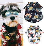 Hawaiian Dog T-Shirt - 100% Cotton - Multiple Sizes InfiniteWags 