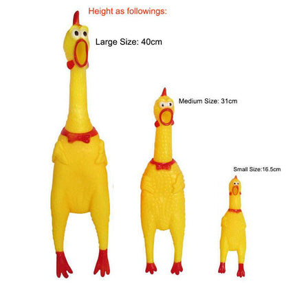 Screaming Chicken Dog Toy InfiniteWags 