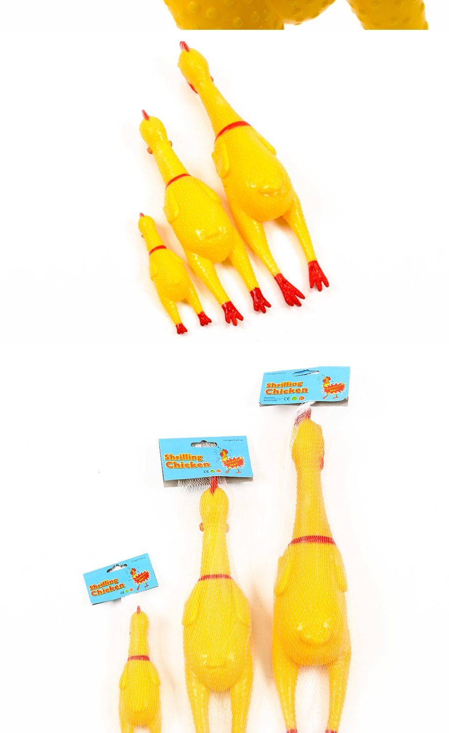 Screaming Chicken Dog Toy InfiniteWags 
