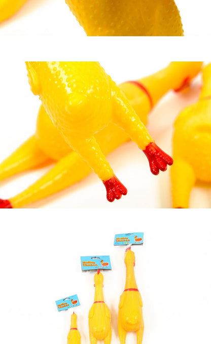Screaming Chicken Dog Toy InfiniteWags 