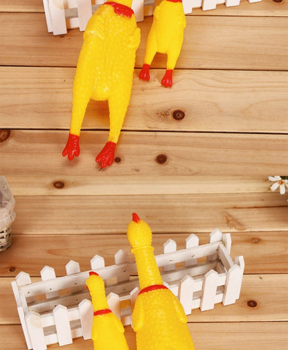 Screaming Chicken Dog Toy InfiniteWags 