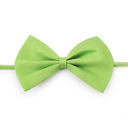 Pet Bow Tie - Adjustable - For Dogs and Cats InfiniteWags Green 