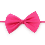Pet Bow Tie - Adjustable - For Dogs and Cats InfiniteWags Pink 