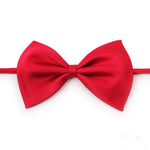 Pet Bow Tie - Adjustable - For Dogs and Cats InfiniteWags Dark Red 