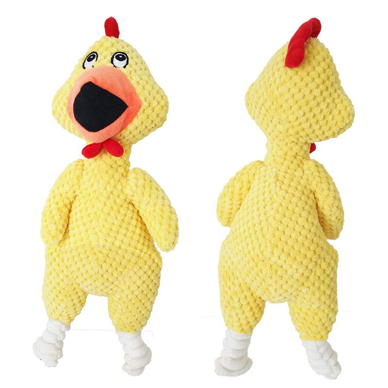 Screaming Chicken Dog Toy InfiniteWags 