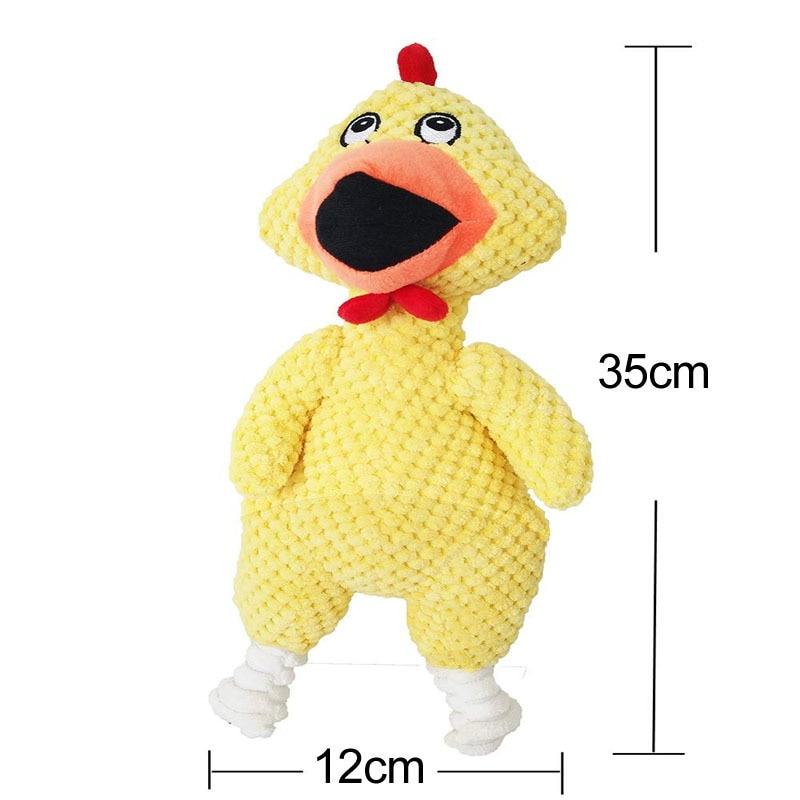 Screaming Chicken Dog Toy InfiniteWags 
