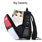 Cat Window Backpack - Space Capsule Style - 14 lbs Capacity InfiniteWags 