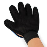 Pet Grooming Gloves - Breathable, Fast Drying - Machine Washable InfiniteWags 