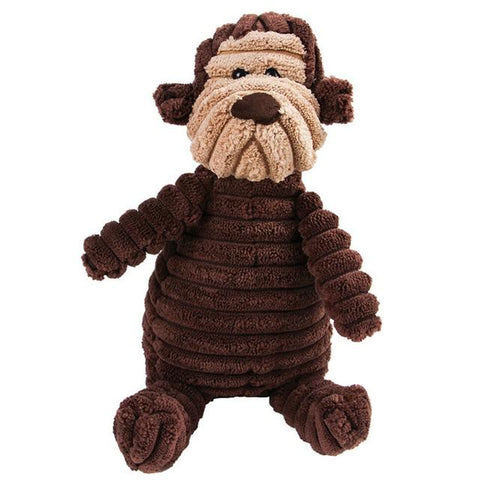 Monkey Dog Toy - Bite Resistant InfiniteWags 