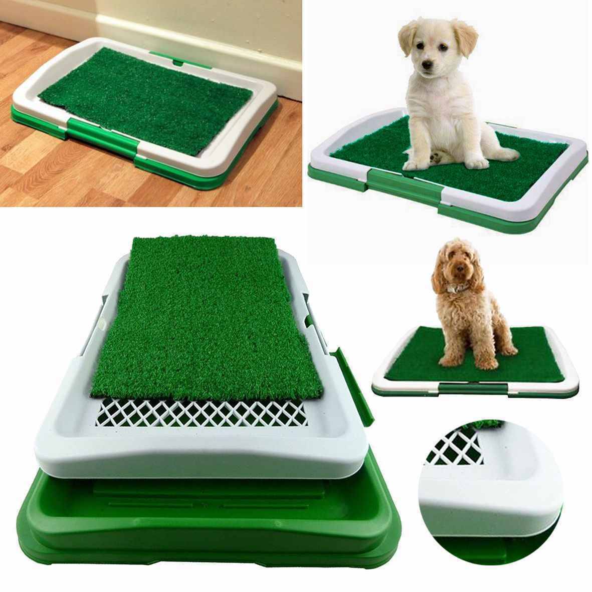 Synthetic Grass Dog Potty Pad - Dog Potty Training Aid InfiniteWags 