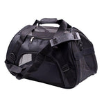 Pet Carrier Bag - Breathable Travel Bag InfiniteWags Black S 