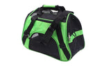 Pet Carrier Bag - Breathable Travel Bag InfiniteWags Green L 