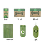 Biodegradable Dog Waste Bags - Eco Friendly InfiniteWags 