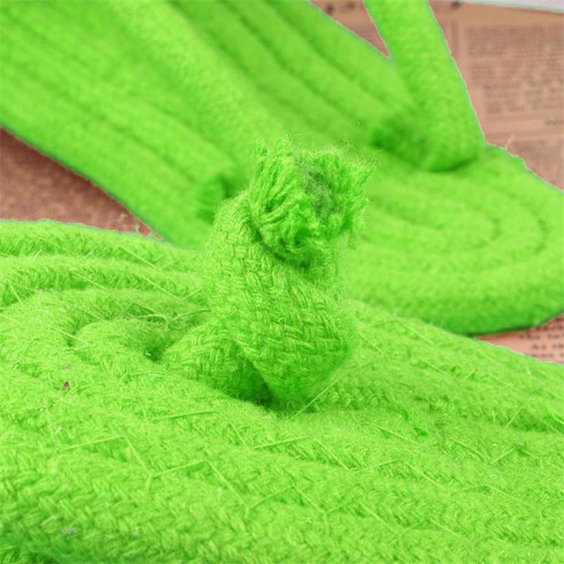 Rope Dog Toy Slipper - Not An Actual Slipper - 100% rope InfiniteWags 