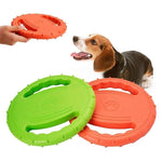 Flying Disc Rubber Dog Toy InfiniteWags 