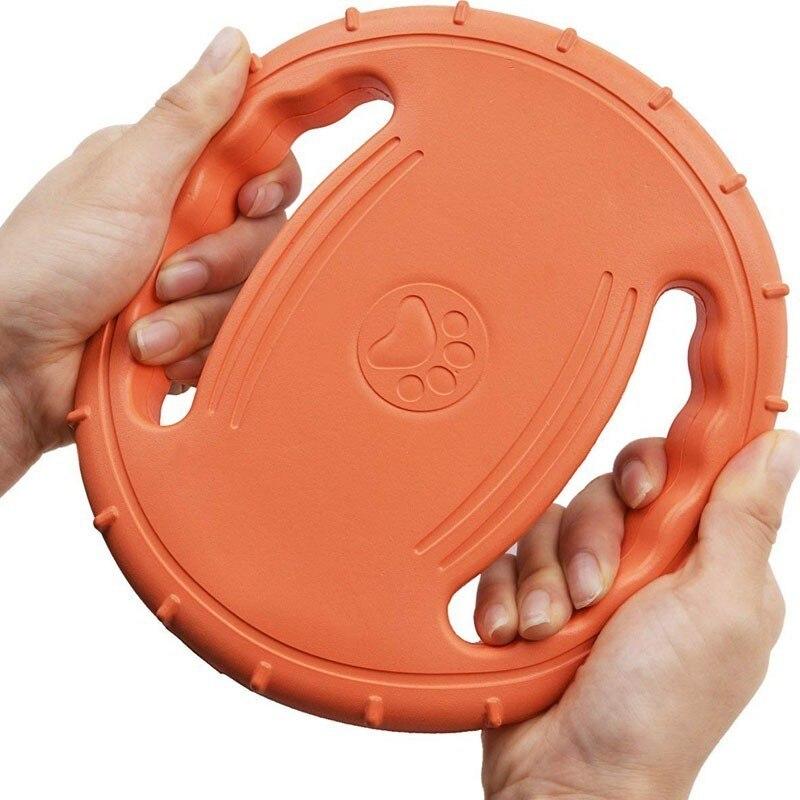 Flying Disc Rubber Dog Toy InfiniteWags 