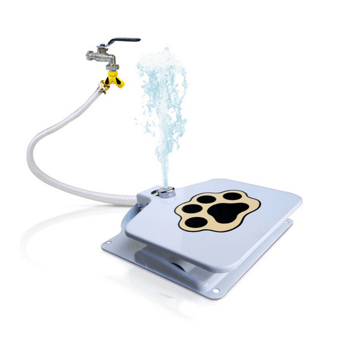 Automatic Dog Pedal Water Fountain - Hose Connection InfiniteWags 