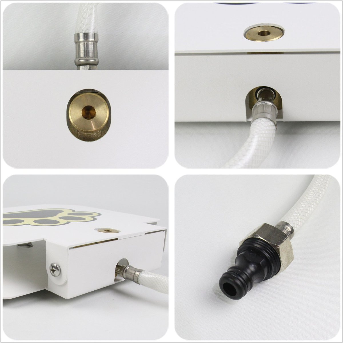 Automatic Dog Pedal Water Fountain - Hose Connection InfiniteWags 