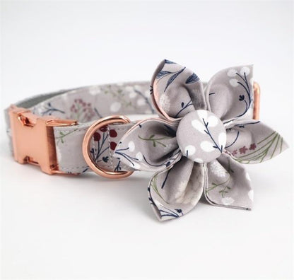Lux Wild Flower Collar InfiniteWags XS(15-25cm Length) 