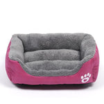 Soft Fleece Dog Bed - Waterproof InfiniteWags Pink XXXL 