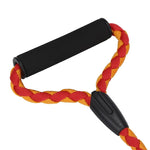 Double Lead Dog Leash - Durable Braided Nylon - Quick snap buckle InfiniteWags 