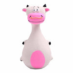 Squeaky Cow Dog Toy InfiniteWags 