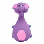 Squeaky Elephant Dog Toy InfiniteWags 