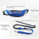 Hands Free Dog Leash - Phone Storage Compartment - Running Clip InfiniteWags 