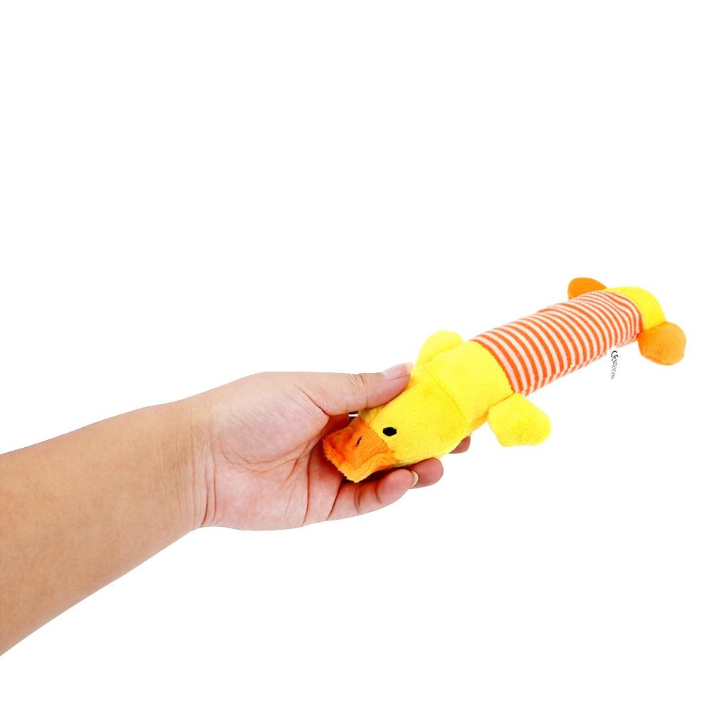 Long Plush Squeaky Dog Toy InfiniteWags 