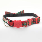 Cat Christmas Collar with Bell - Bowknot InfiniteWags 
