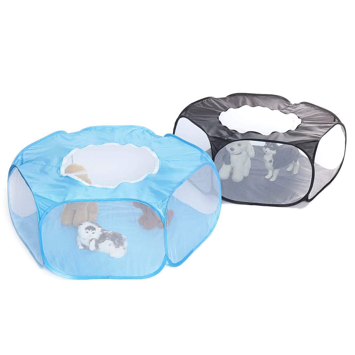 Portable Pet Tent - Waterproof Polyester Pet Fence InfiniteWags 