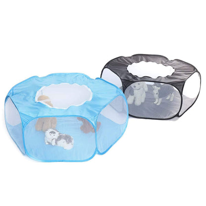 Portable Pet Tent - Waterproof Polyester Pet Fence InfiniteWags 