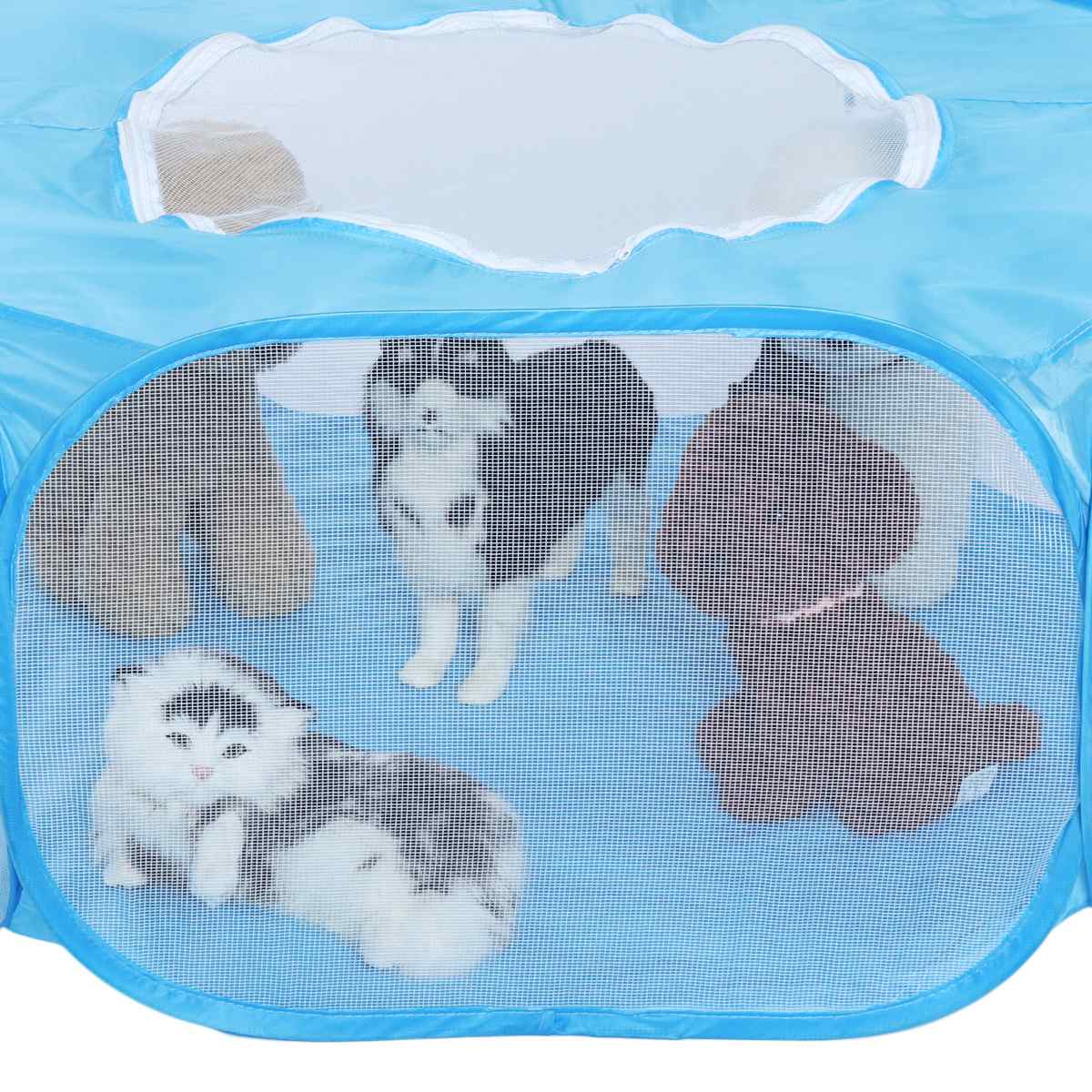 Portable Pet Tent - Waterproof Polyester Pet Fence InfiniteWags 