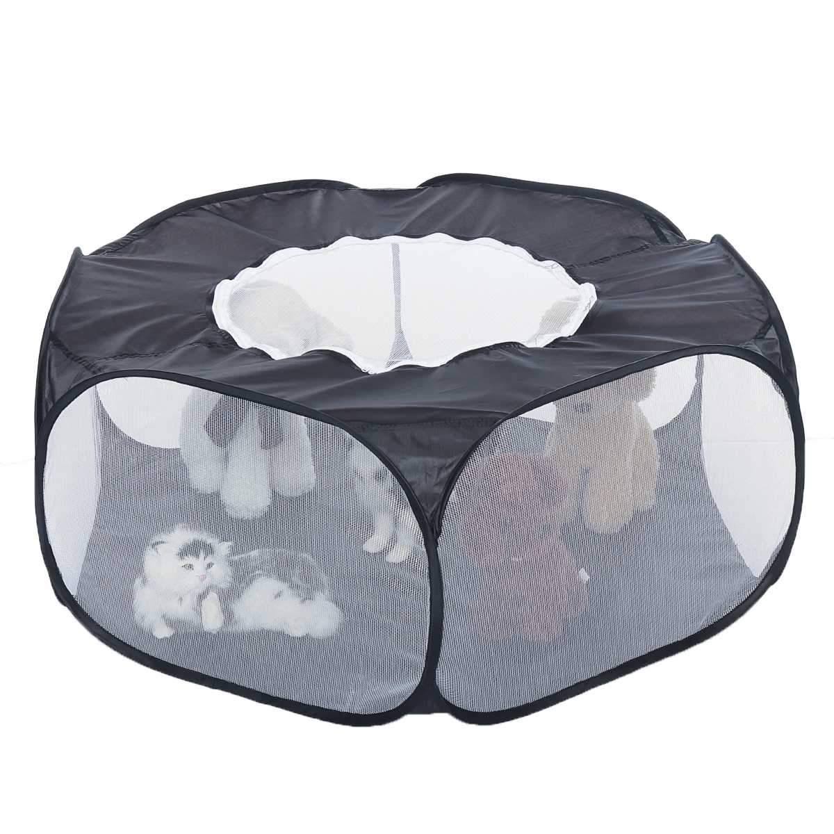 Portable Pet Tent - Waterproof Polyester Pet Fence InfiniteWags 