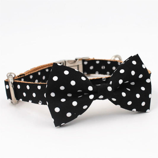 Polka Dot Bowtie Collar InfiniteWags 