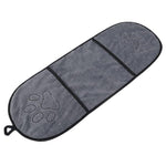 Dog Towel with Hand Pockets - Super Absorbent Microfiber InfiniteWags Grey 