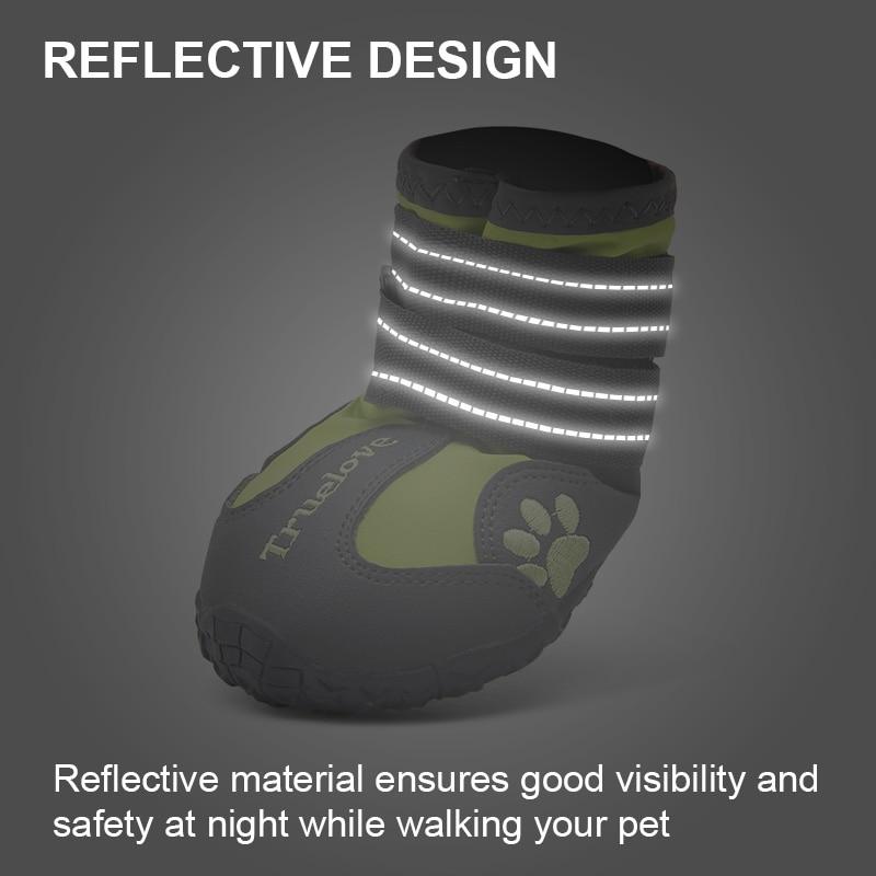 Waterproof Dog Shoes - Breathable - Reflector InfiniteWags 